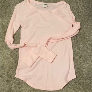 Pink thermal shirt